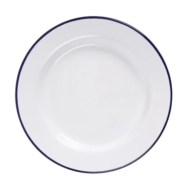 Olympia Enamel Dinner Plates 245mm (Pack of 6)