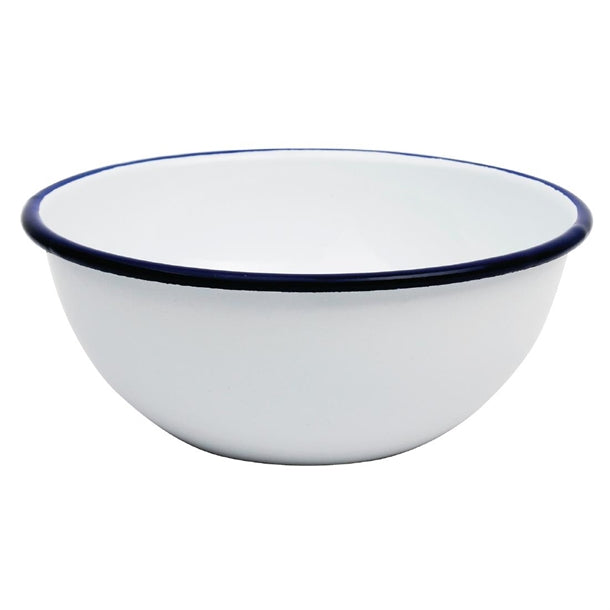 Olympia Enamel Bowls 155mm (Pack of 6)