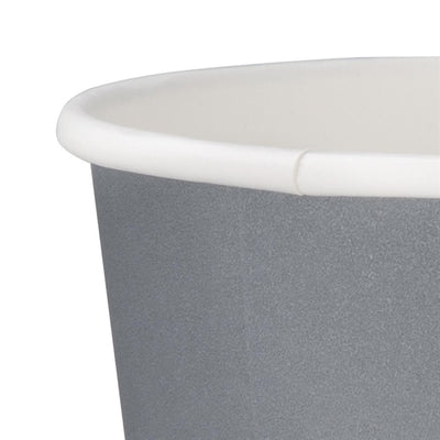 Fiesta Single Wall Takeaway Coffee Cups Charcoal 340ml - 12oz (Pack of 1000)