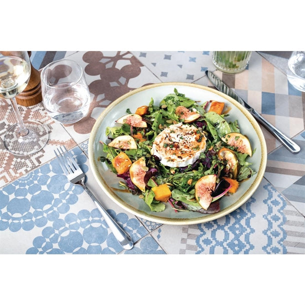 Olympia Kiln Round Coupe Plate Moss 230mm (Pack of 6)