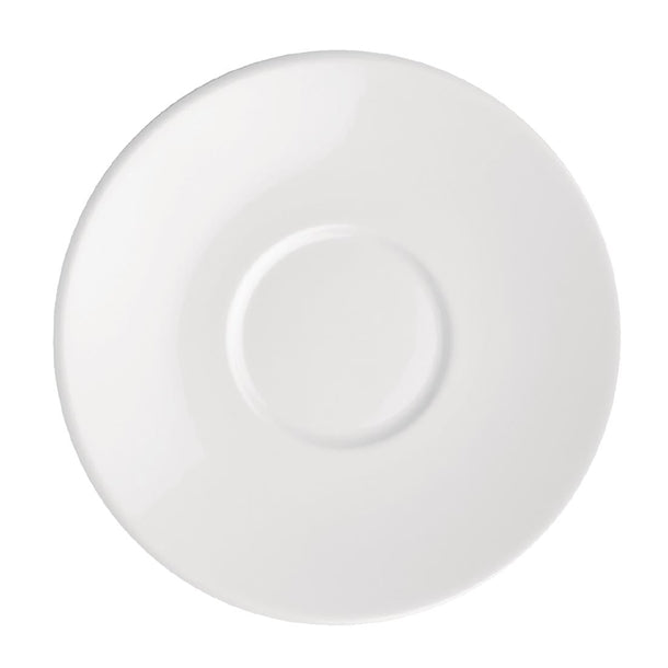 Royal Porcelain Classic White Tea Cup Saucer 145mm (Pack of 12)