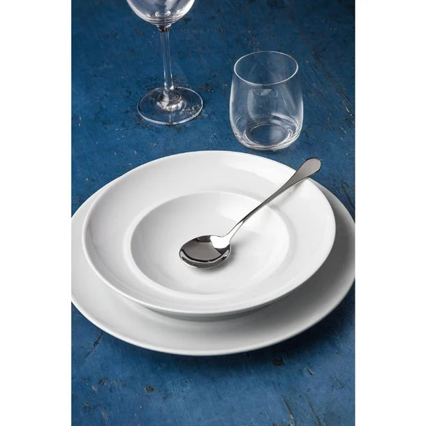 Royal Porcelain Classic White Flat Plate 230mm (Pack of 12)