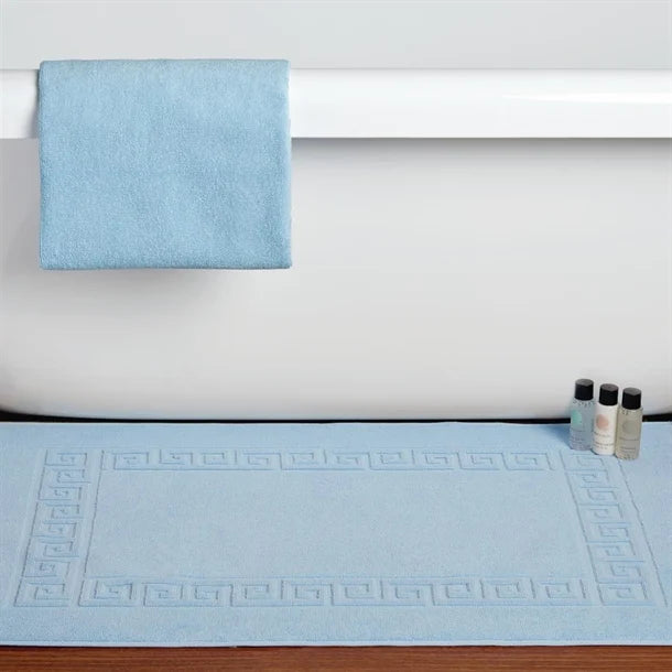 Mitre Essentials Nova Bath Mat Blue