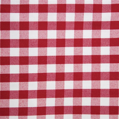 Gingham Tablecloth Red 1780 x 1780mm