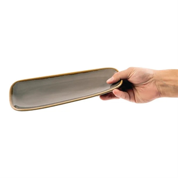 Olympia Kiln Platter Smoke 260mm (Pack of 6)