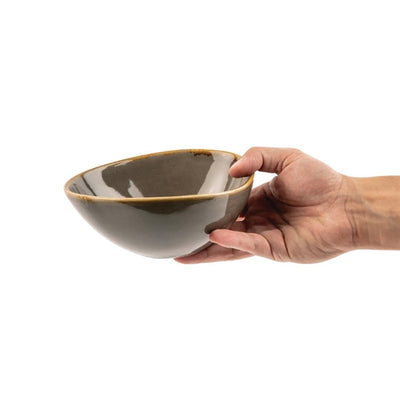 Olympia Kiln Bowl Smoke 165mm (Pack of 6)