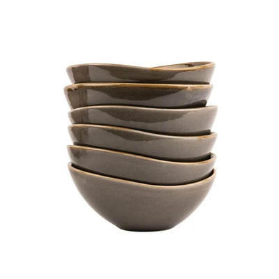 Olympia Kiln Bowl Smoke 215mm (Pack of 4)