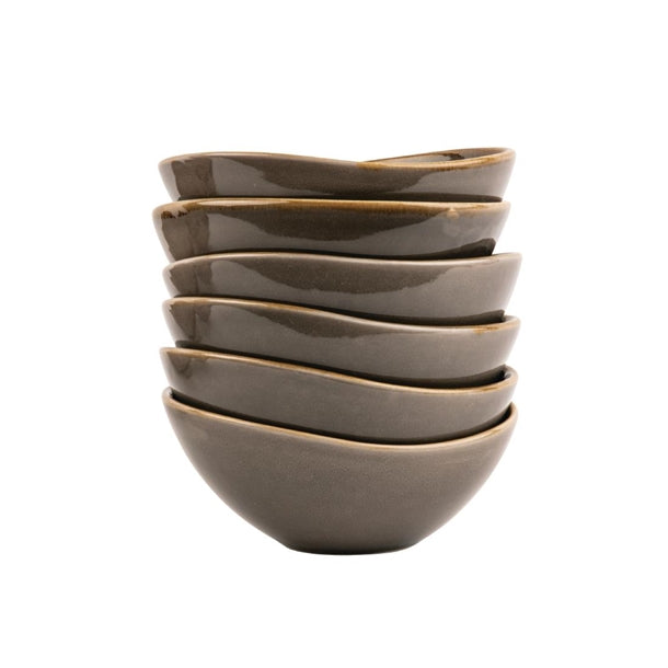 Olympia Kiln Bowl Smoke 165mm (Pack of 6)