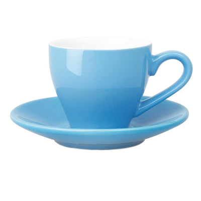 Olympia Cafe Espresso Saucers Blue (Pack of 12)