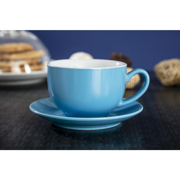 Olympia Cafe Saucer Blue 158mm (Pack of 12)