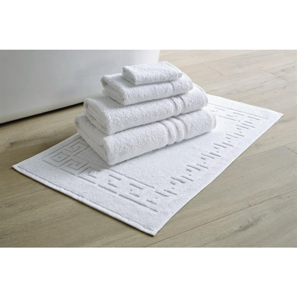 Eco Towel - White Bath MAT- 50x80cm