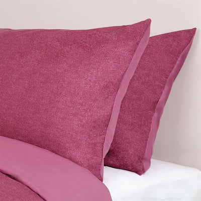Mitre Essentials Opal Duvet Cover Plum Double