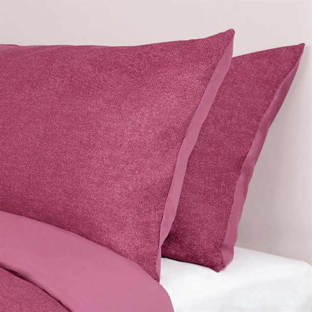 Mitre Essentials Opal Duvet Cover Plum Double