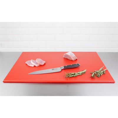 Hygiplas High Density Red Chopping Board Large