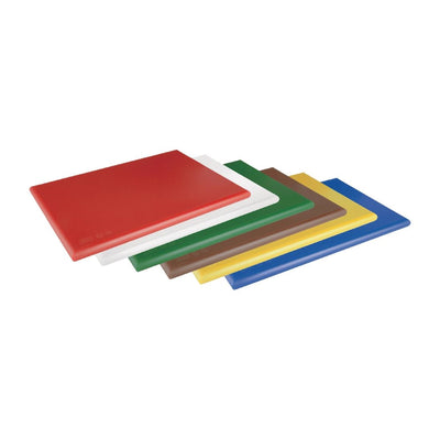 Hygiplas Extra Thick High Density Green Chopping Board Large