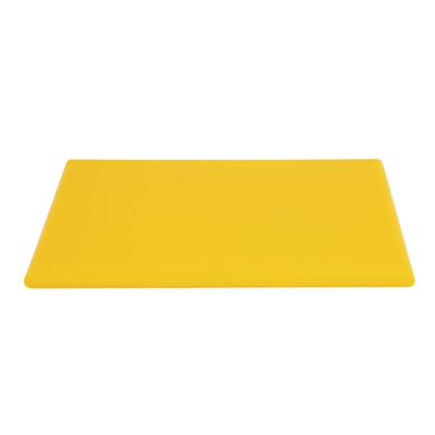 Hygiplas Extra Thick High Density Yellow Chopping Board Standard