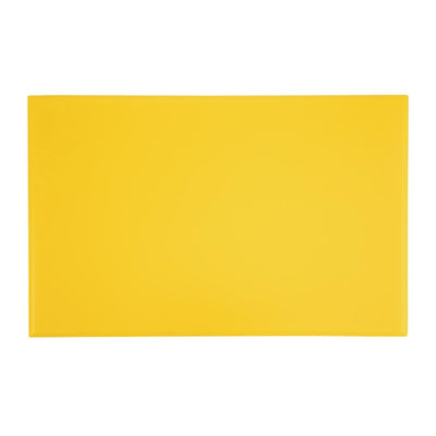 Hygiplas Extra Thick High Density Yellow Chopping Board Standard