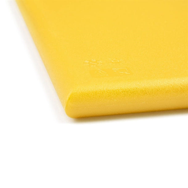 Hygiplas Extra Thick High Density Yellow Chopping Board Large