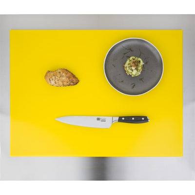 Hygiplas Extra Thick High Density Yellow Chopping Board Large
