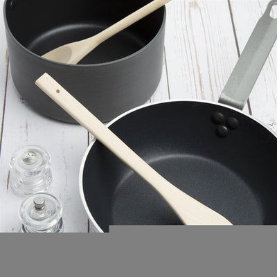 Vogue Round Ended Wooden Spatula 12"