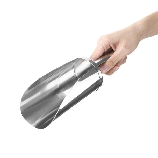 Vogue Stainless Steel Scoop 2Ltr