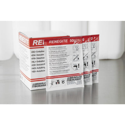 Bravilor Renegite Descaler Sachets – Pack of 4 (15 Sachets Each)