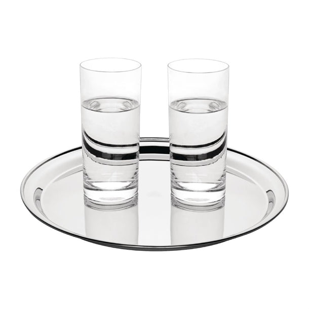 Olympia Stainless Steel Round Service Tray 305mm