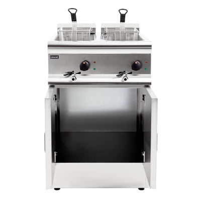 Lincat Twin Tank Twin Basket Free Standing Electric Fryer J18