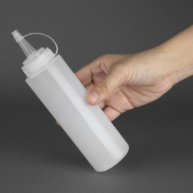Vogue Clear Squeeze Sauce Bottle 8oz