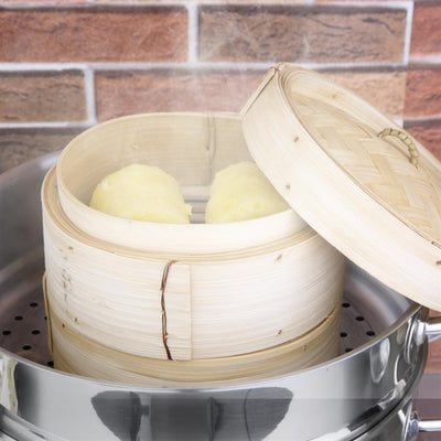 Vogue Bamboo Food Steamer 203mm