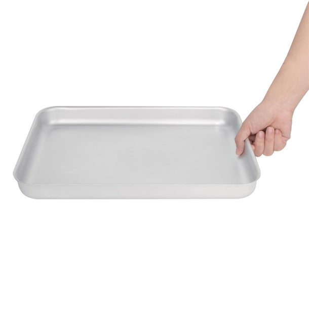Vogue Aluminium Bakewell Pan 420mm