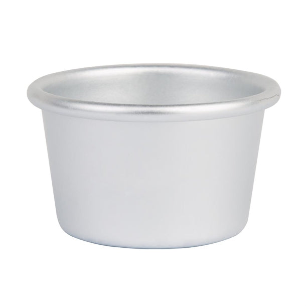 Vogue Aluminium Mini Dariole Mould 85ml (Pack of 6)