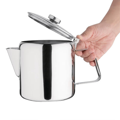 Olympia Concorde Stainless Steel Teapot 1.83Ltr