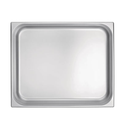 Vogue Stainless Steel 2-3 Gastronorm Pan 65mm