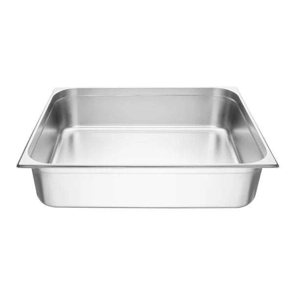 Vogue Stainless Steel 2-1 Gastronorm Pan 150mm