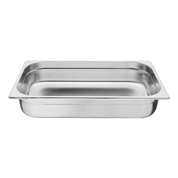 Vogue Stainless Steel 1-1 Gastronorm Pan 100mm