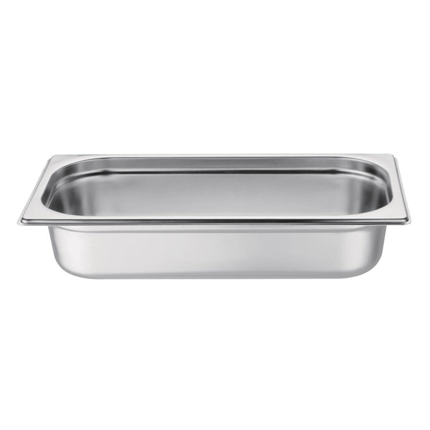 Vogue Stainless Steel 2-1 Gastronorm Pan 100mm