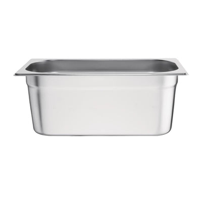 Vogue Stainless Steel 1-3 Gastronorm Pan 100mm