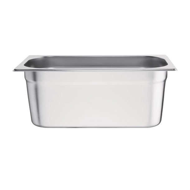 Vogue Stainless Steel 1-3 Gastronorm Pan 100mm