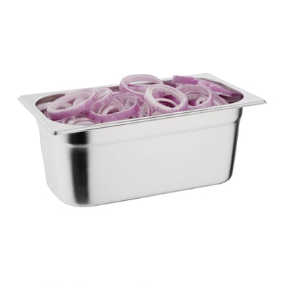 Vogue Stainless Steel 1-3 Gastronorm Pan 100mm