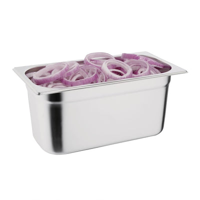 Vogue Stainless Steel 1-3 Gastronorm Pan 150mm