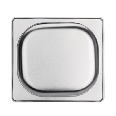 Vogue Stainless Steel 1-6 Gastronorm Pan 100mm