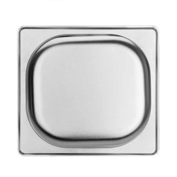 Vogue Stainless Steel 1-6 Gastronorm Pan 100mm