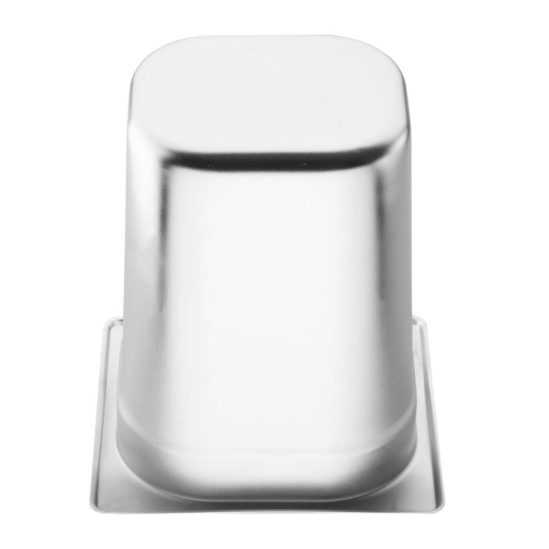 Vogue Stainless Steel 1-6 Gastronorm Pan 200mm