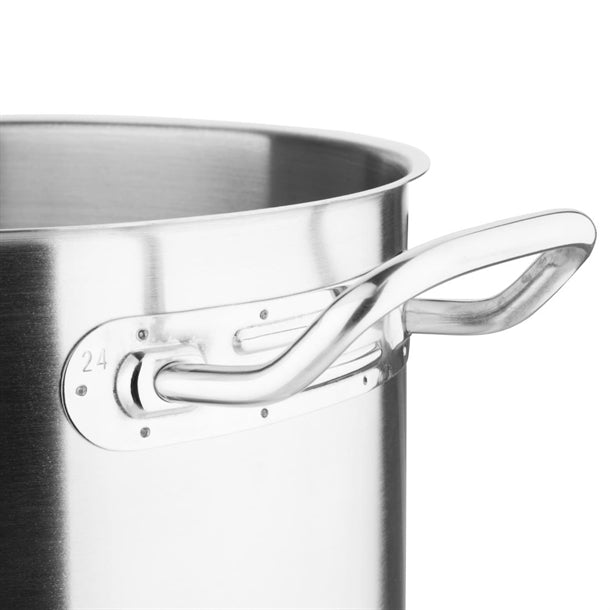 Vogue Stainless Steel Stew Pan 9.5Ltr
