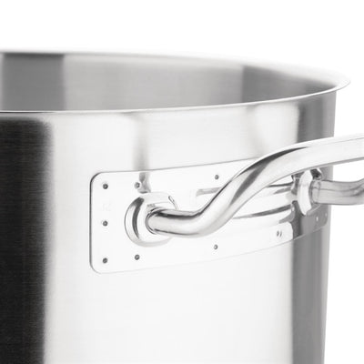 Vogue Stainless Steel Stew Pan 18.5Ltr