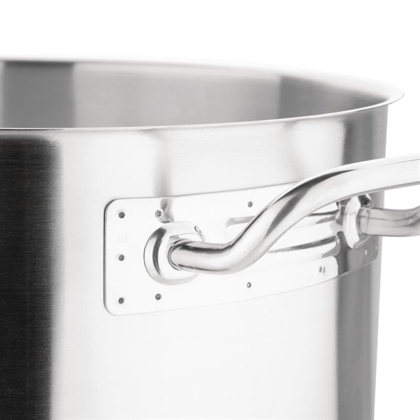 Vogue Stainless Steel Stew Pan 18.5Ltr