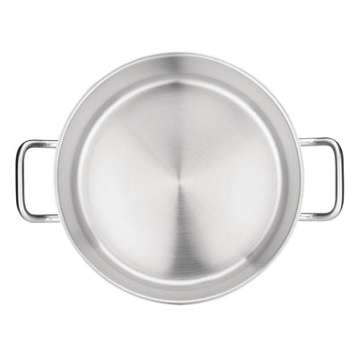 Vogue Stainless Steel Stew Pan 18.5Ltr