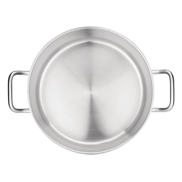 Vogue Stainless Steel Stew Pan 18.5Ltr