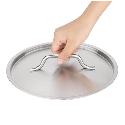 Vogue Stainless Steel Saucepan Lid 240mm